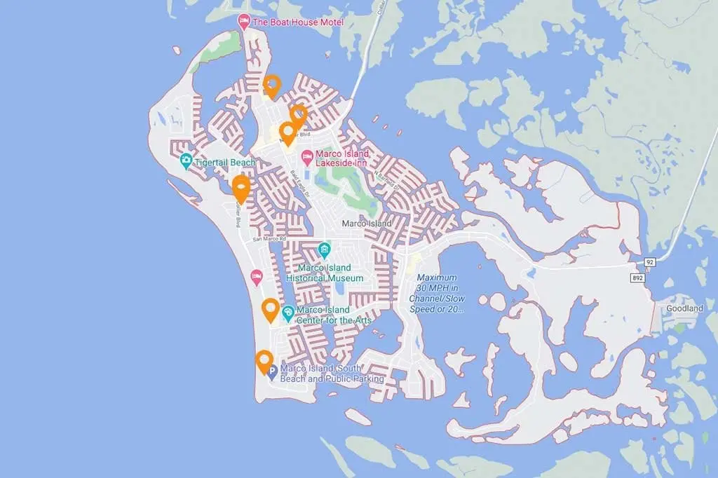 Marco Island Map